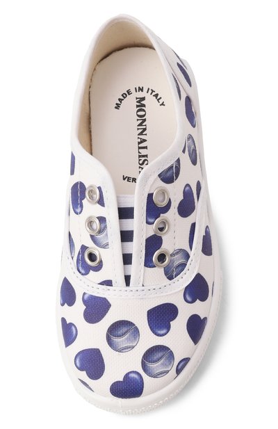 Текстильные слипоны MONNALISA, арт. 8CE009, фото 4