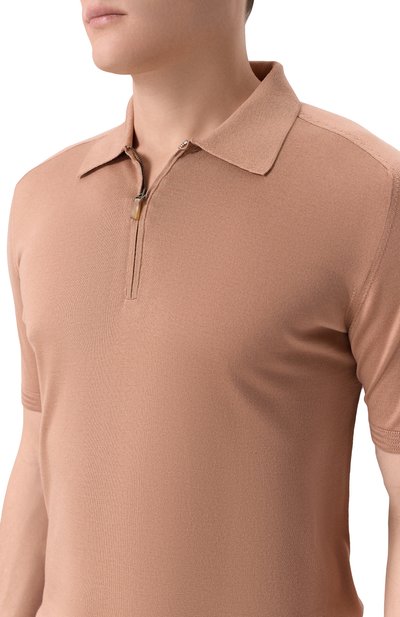 Шелковое поло COLOMBO, арт. MA04864/4-120AN, фото 5