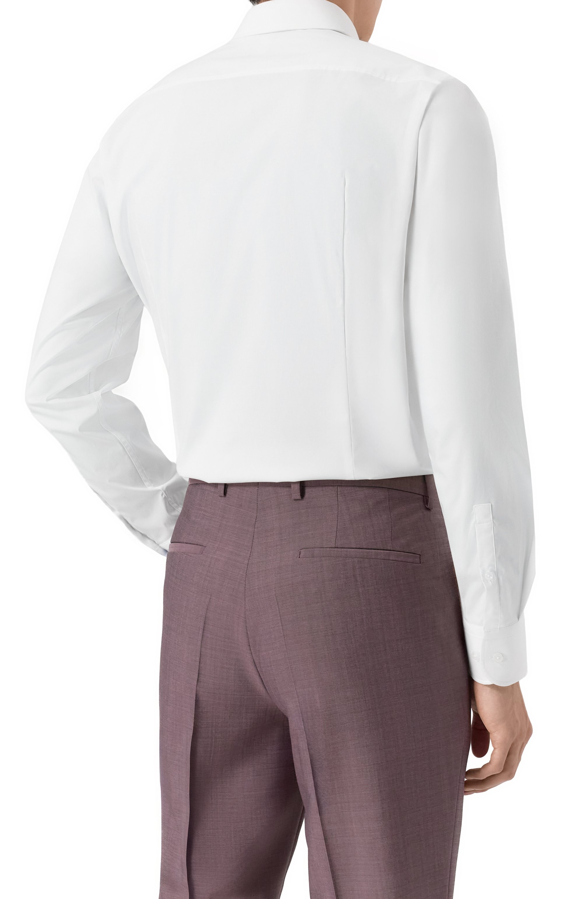 Хлопковая сорочка BOSS, арт. 50555668, фото 4