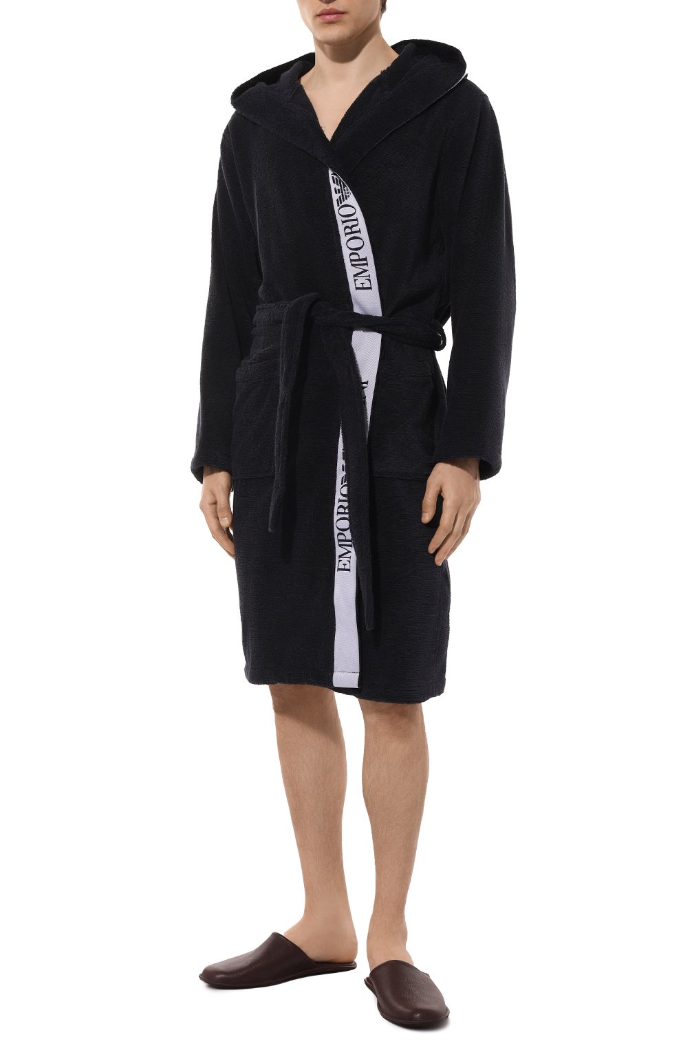 Хлопковый халат EMPORIO ARMANI, арт. 112057/CS591, фото 2