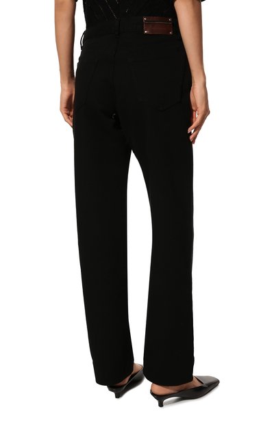 Джинсы DRIES VAN NOTEN черного цвета по цене 34950 руб., арт. 211-12413-2378, фото 4 Джинсы DRIES VAN NOTEN, арт. 211-12413-2378, фото 4