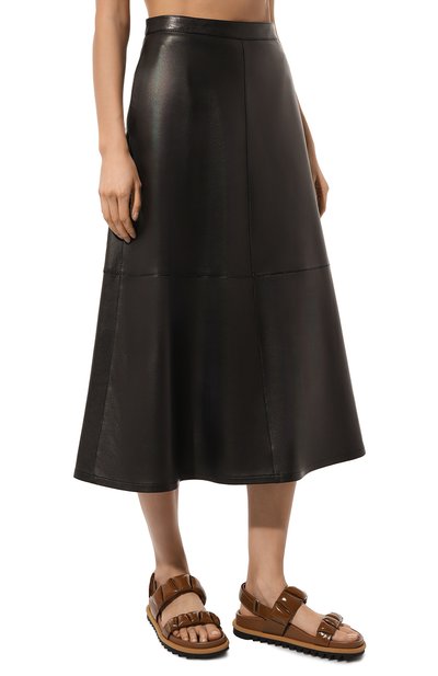 Кожаная юбка GIULIA GURMAN, арт. GK40SY, фото 3