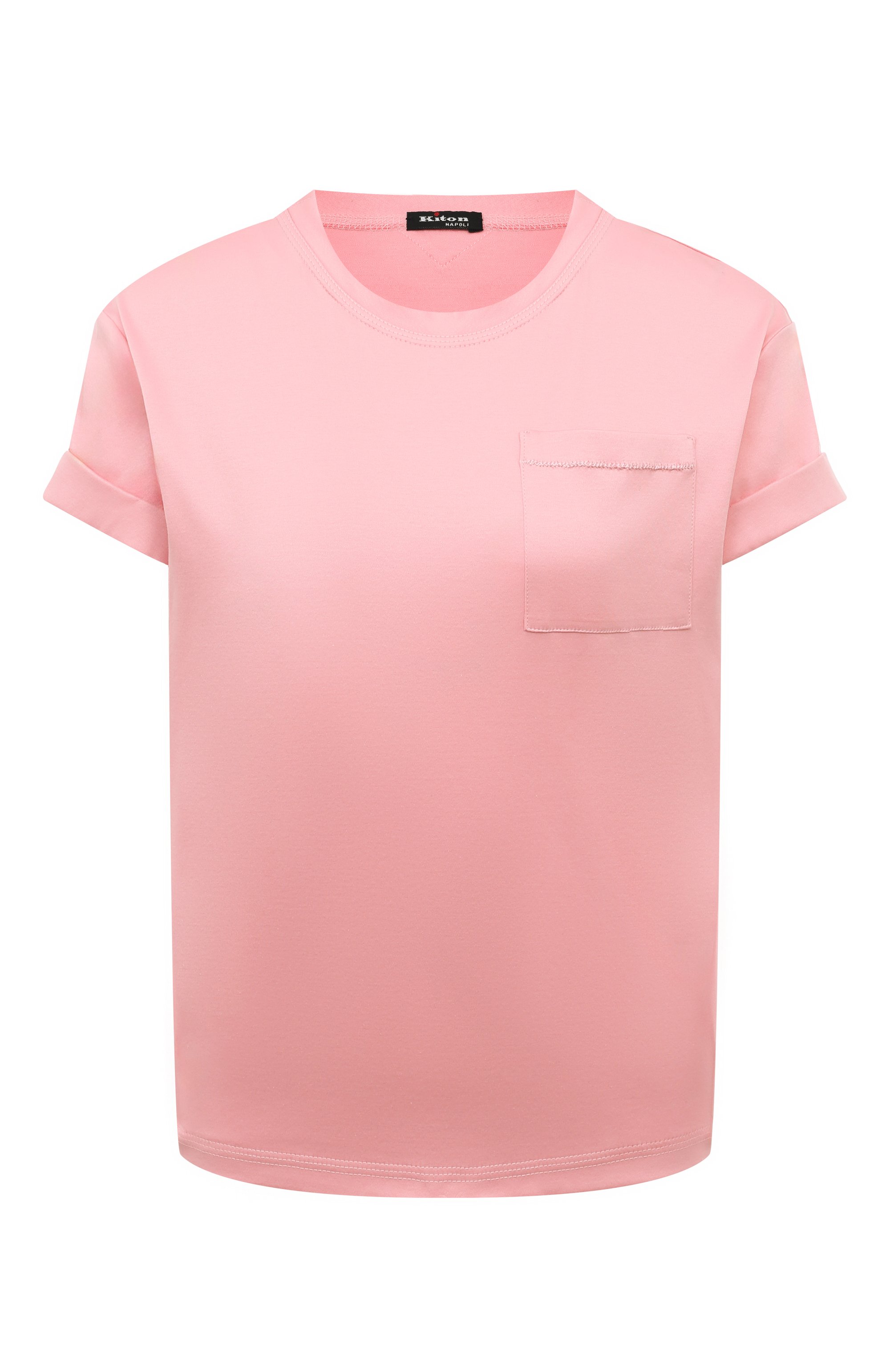 Хлопковая футболка KITON, арт. D55426H08051, фото 1