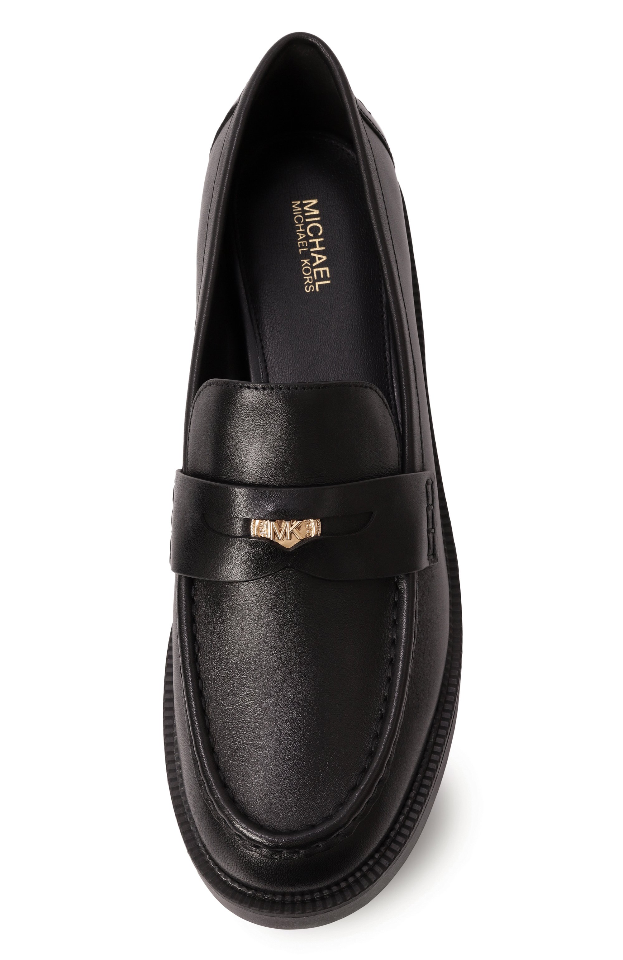 Кожаные пенни-лоферы eden MICHAEL MICHAEL KORS, арт. 40R4EDMP1L, фото 6