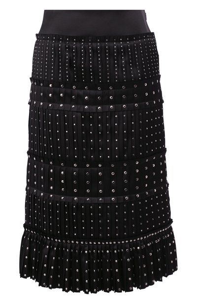 Женская шелковая юбка SAINT LAURENT, арт. 603032/Y070N
