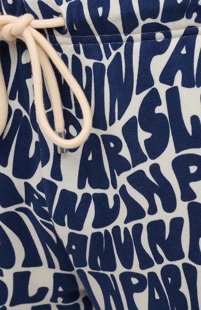 Хлопковые джоггеры LANVIN, арт. RM-TR0041-J064-A21, фото 5