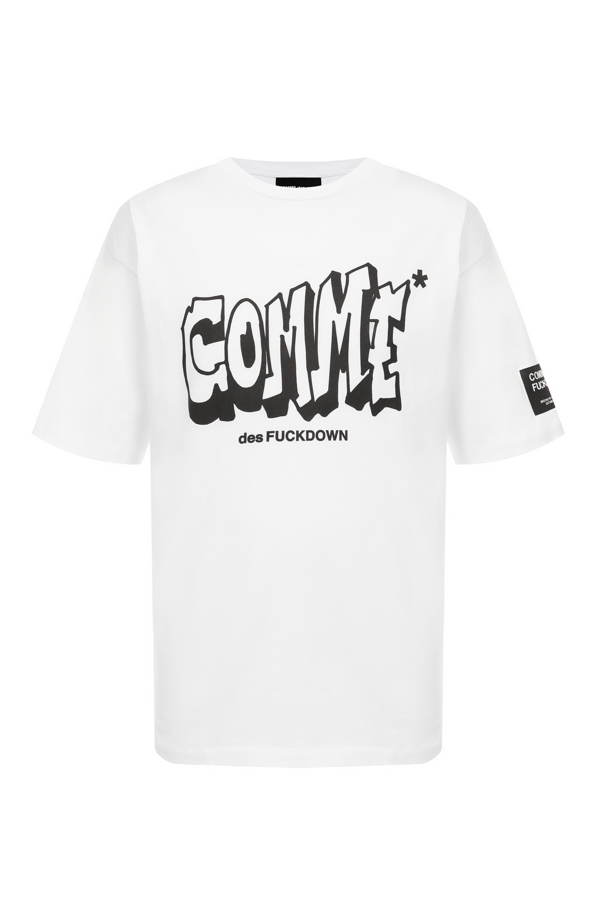 Хлопковая футболка COMME DES FUCKDOWN, арт. CFABM01783, фото 1