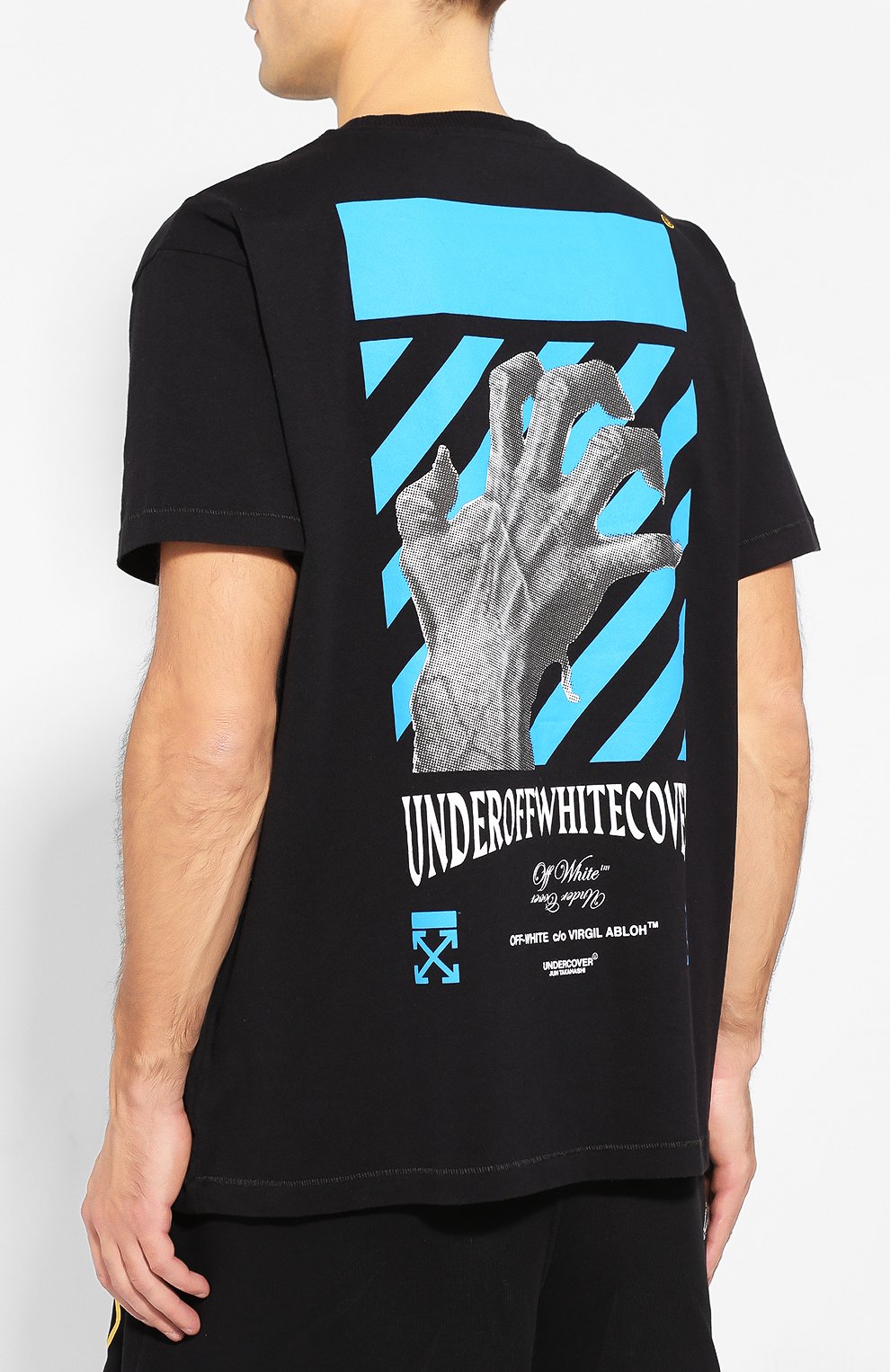 Хлопковая футболка off-white x undercover OFF-WHITE, арт. 0MAA061G198770111088, фото 4