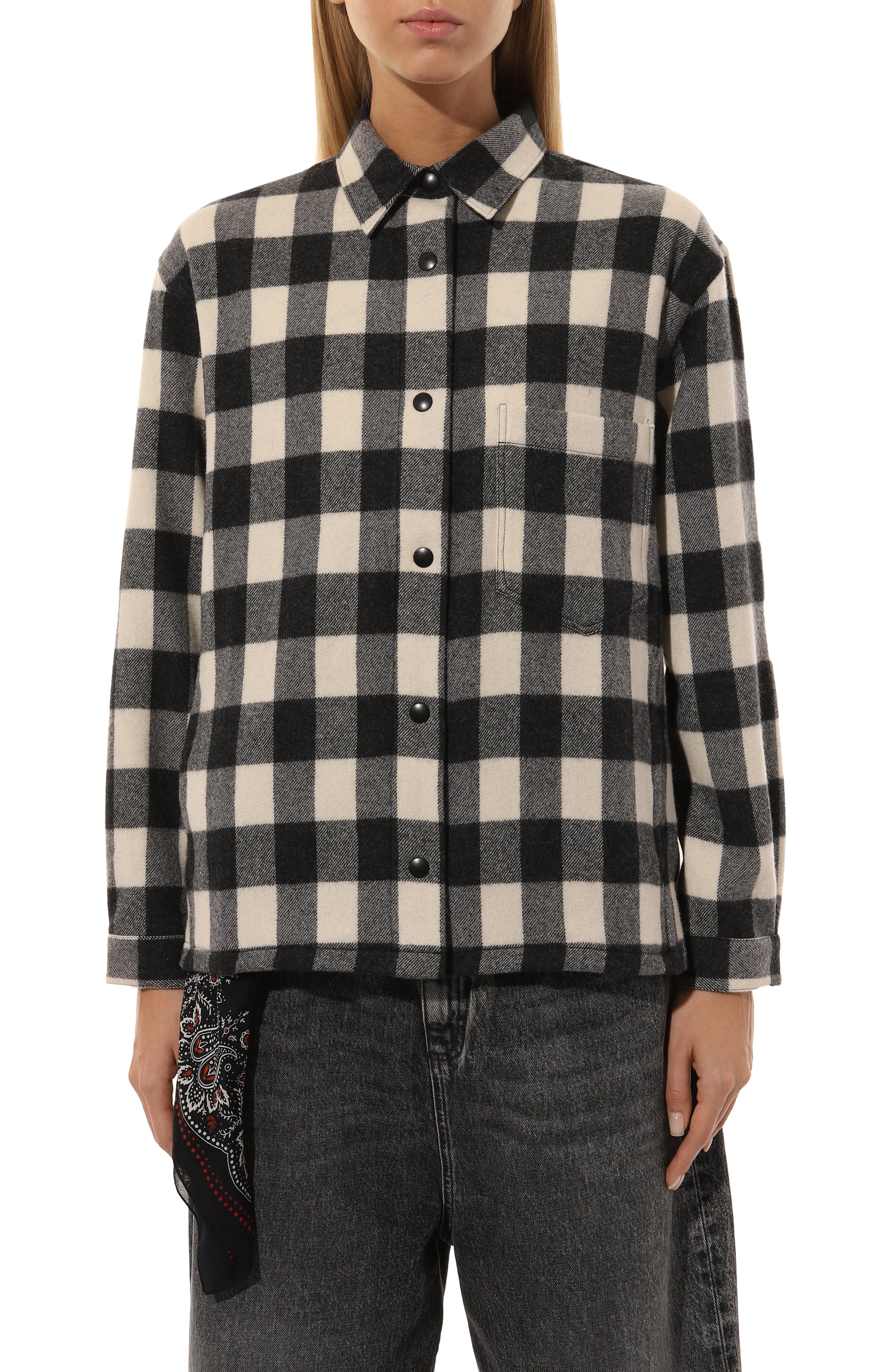 Рубашка из шерсти и кашемира DESTIN, арт. NIK0LE TRAGANT S0LID, фото 3