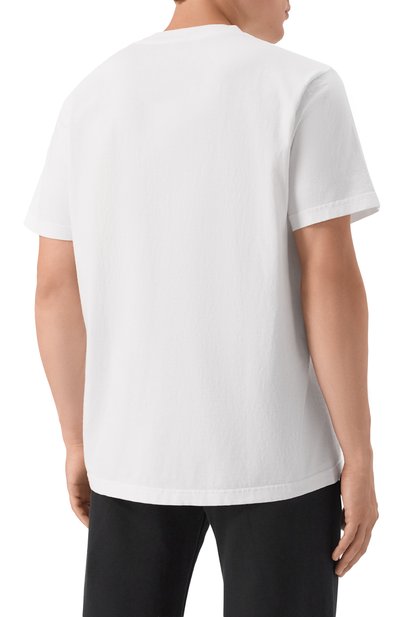 Хлопковая футболка SPORTY AND RICH, арт. T0043620241WH01, фото 4