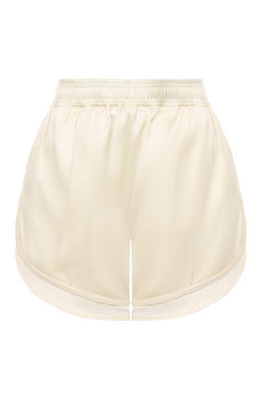 Шорты из вискозы и шелка Jil Sander J03KA0304-J65327 Кремовый J03KA0304-J65327