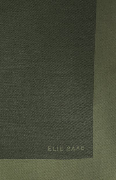 Шаль из шелка и шерсти ELIE SAAB, арт. SE1414J5816F24, фото 4