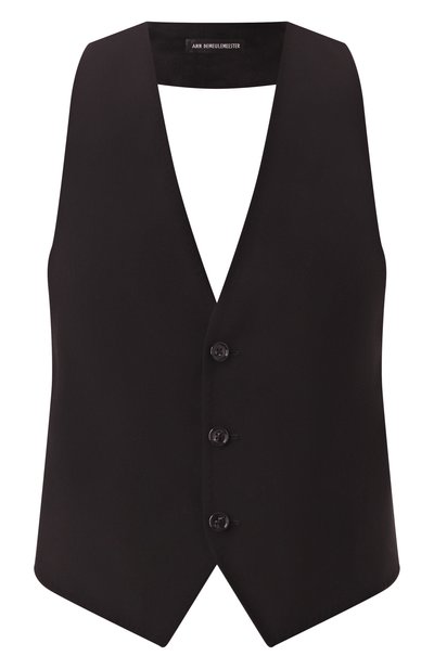 Мужской жилет из вискозы ANN DEMEULEMEESTER, арт. B0012501/FA558