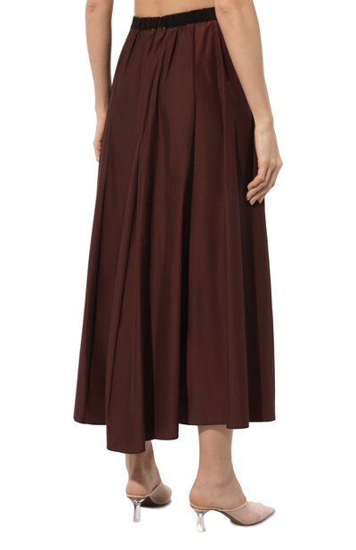 Юбка FORTE_FORTE коричневого цвета по цене 45350 руб., арт. 12036_MY SKIRT, фото 4 Юбка FORTE_FORTE, арт. 12036_MY SKIRT, фото 4