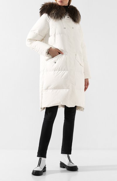 Пуховик с капюшоном MOORER, арт. ENIA-STP/A19D530ST0P, фото 2