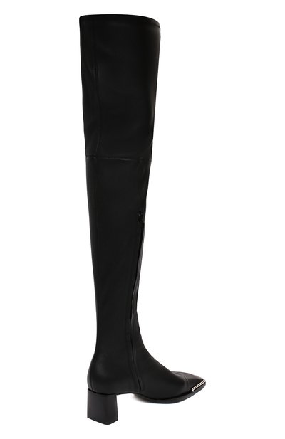 Кожаные ботфорты ALEXANDER WANG, арт. 30C220B084, фото 4