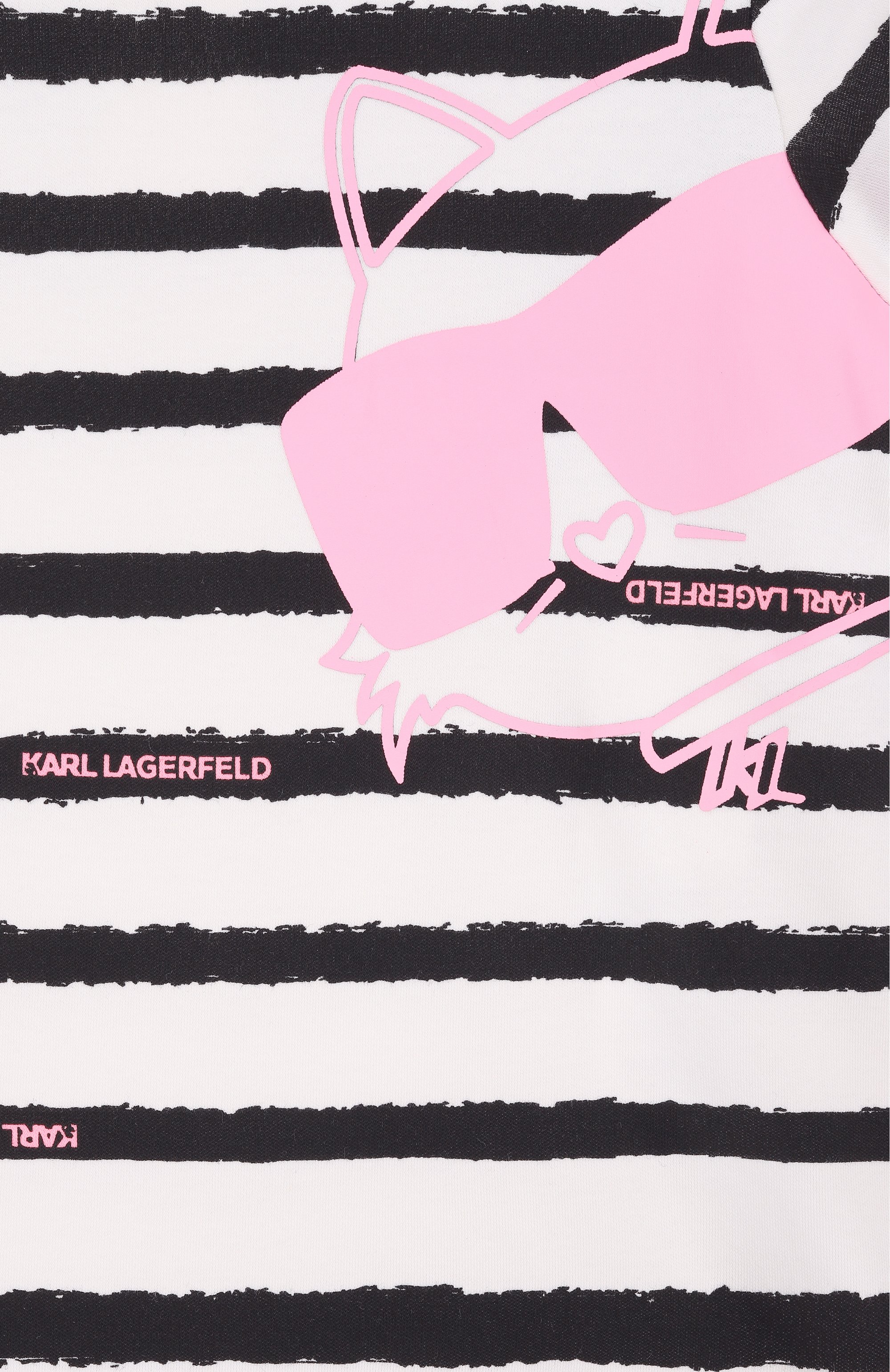 Хлопковое платье KARL LAGERFELD KIDS, арт. Z31058, фото 3