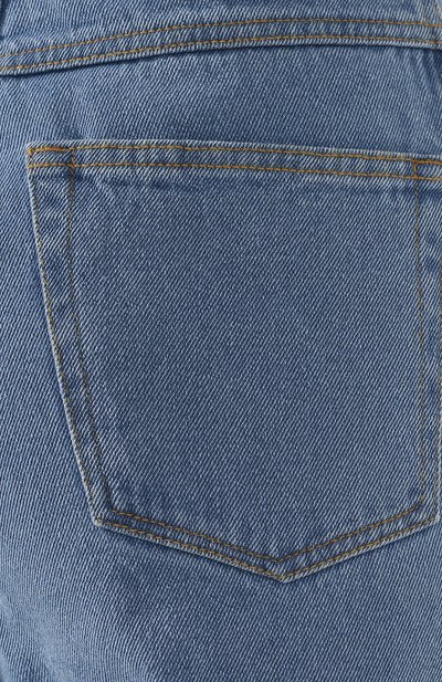 Джинсы NANUSHKA голубого цвета по цене 35000 руб., арт. MARFA_80`S WASH_DENIM, фото 5 Джинсы NANUSHKA, арт. MARFA_80`S WASH_DENIM, фото 5