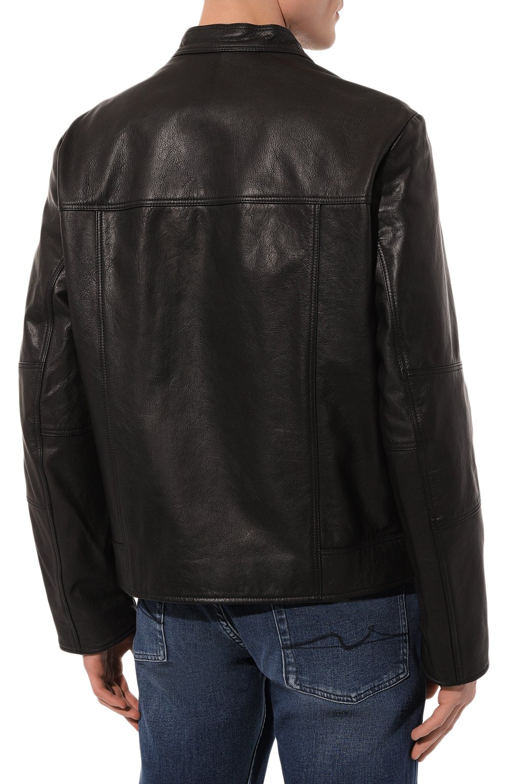 Кожаная куртка HUGO, арт. 50516869, фото 4