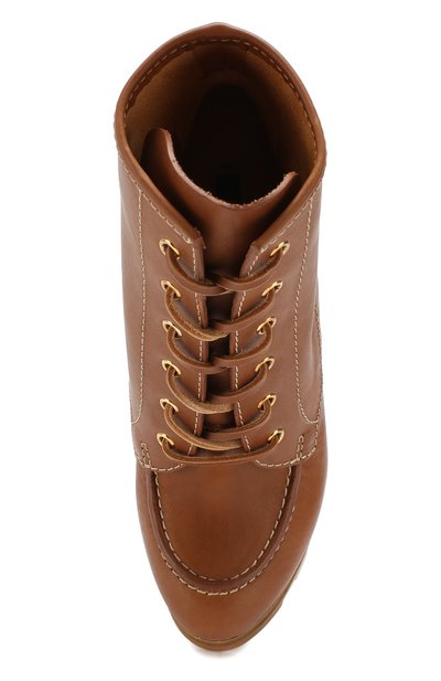 Кожаные ботильоны RALPH LAUREN, арт. 800769423, фото 5