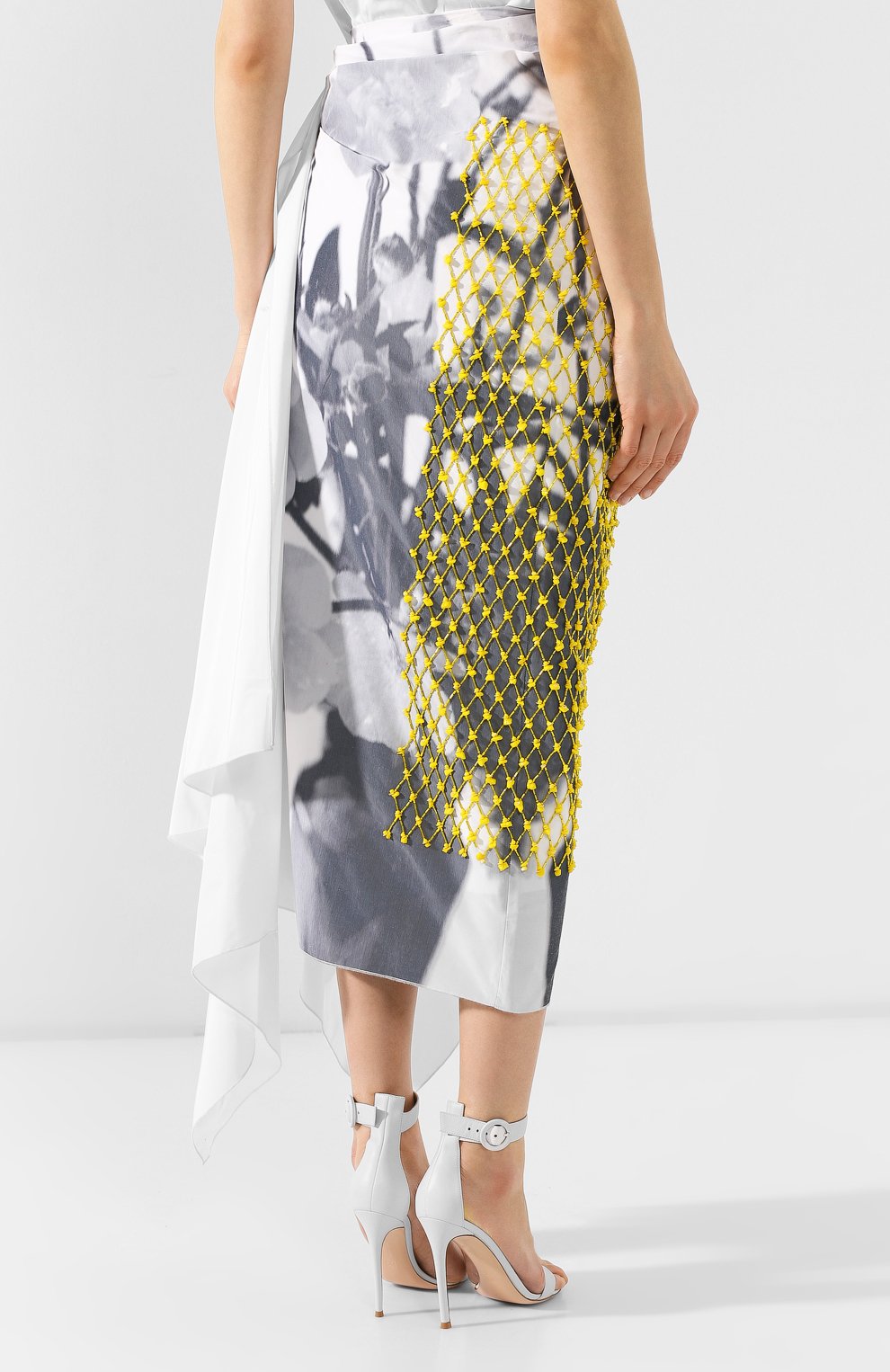 Юбка с оборкой DRIES VAN NOTEN, арт. 191-10843-7051, фото 4