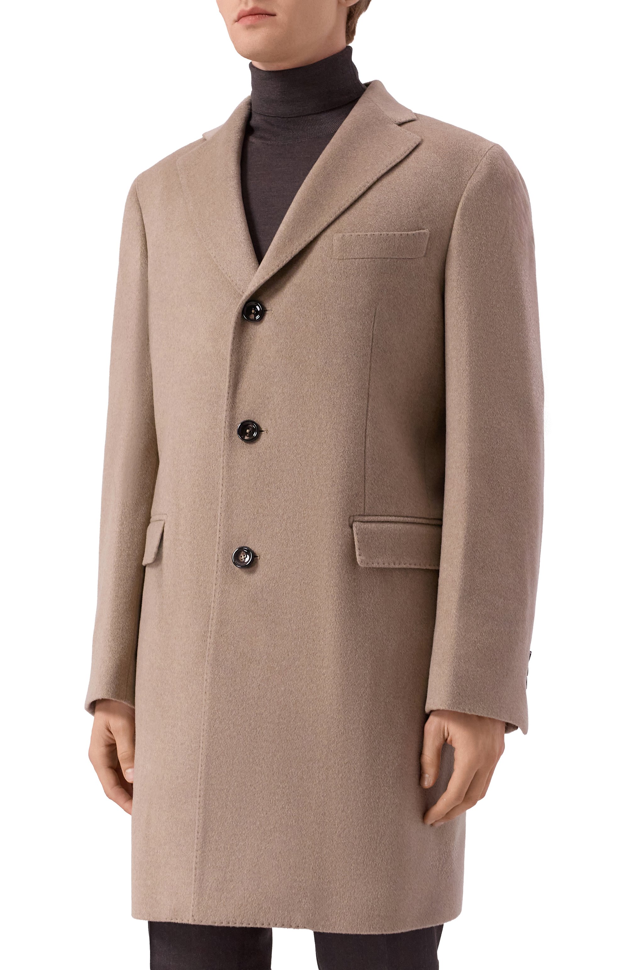 Кашемировое пальто ANDREA CAMPAGNA, арт. M0D MILAN0/ZEUS, фото 3