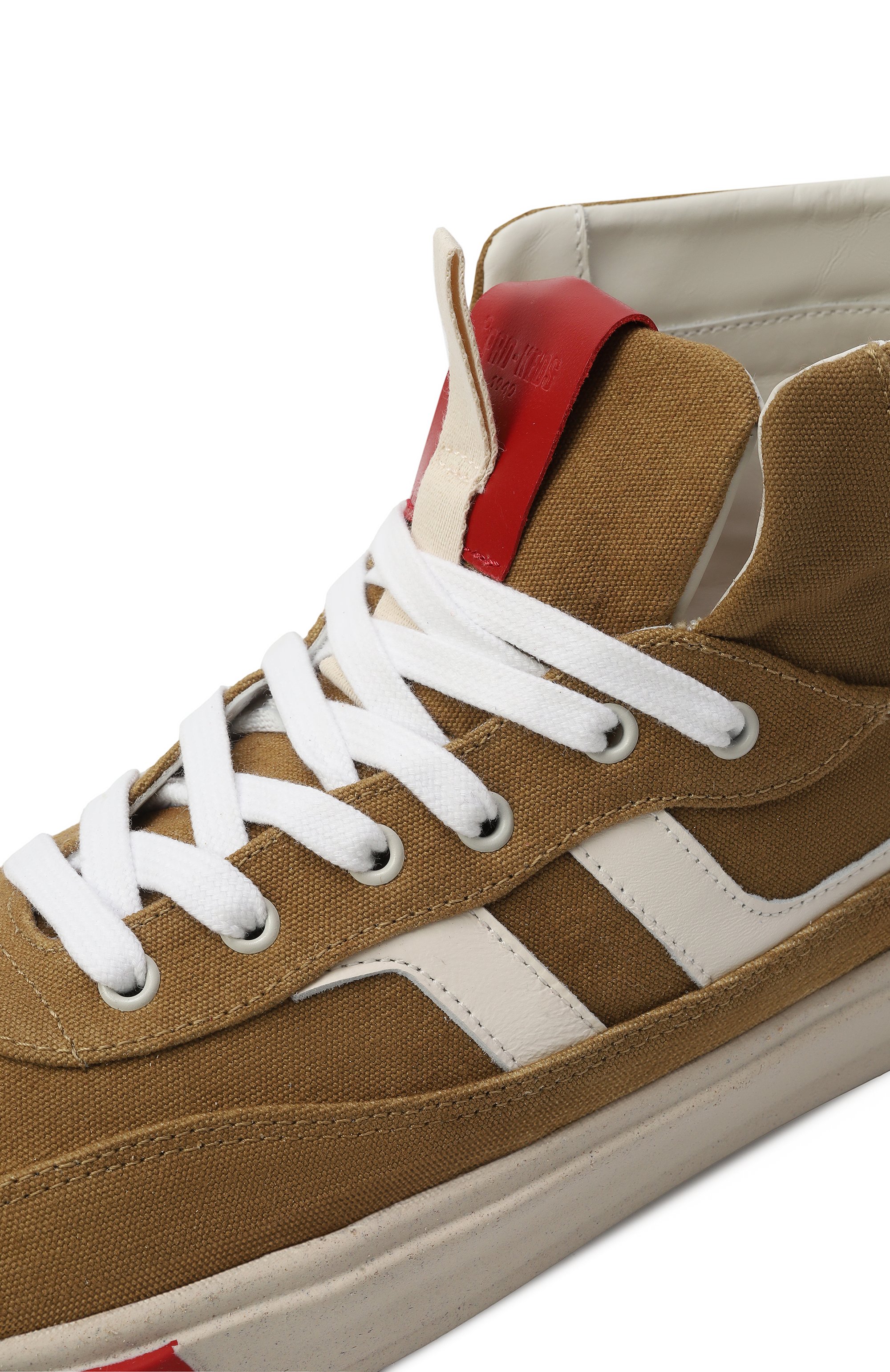 Текстильные кеды royal ii orbit PRO-KEDS 1949, арт. R0YAL II 0RBIT-HIGH/ST0NE WASHED CANVAS, фото 7