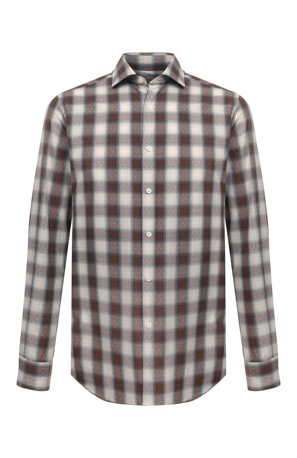 Хлопковая рубашка ZEGNA, арт. UCX21A6/SRF5, фото 1