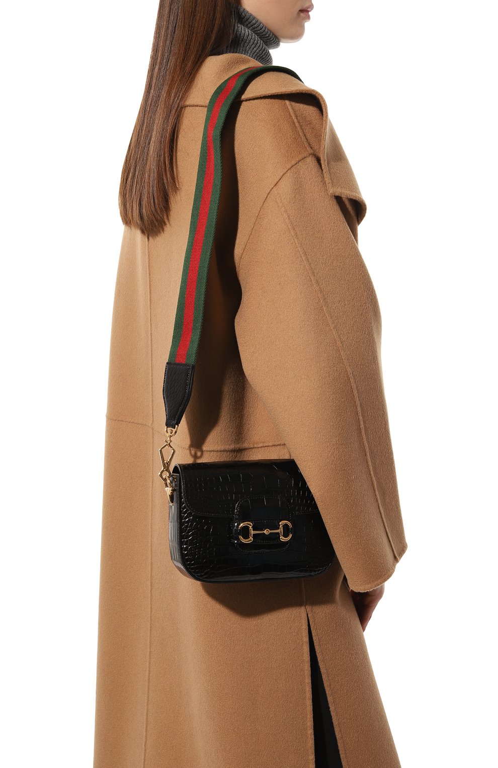 Сумка gucci horsebit 1955 GUCCI черного цвета по цене 1915200 руб., арт. 658574 EV4CG, фото 2 Сумка gucci horsebit 1955 GUCCI, арт. 658574 EV4CG, фото 2