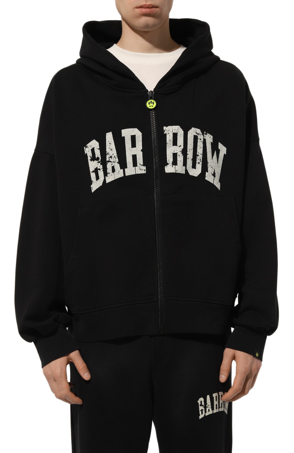 Хлопковая толстовка BARROW, арт. F4BWMAZH046, фото 3