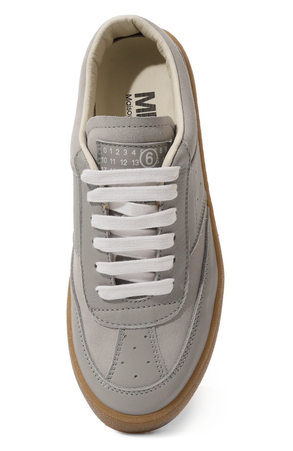 Кожаные кеды MM6, арт. 79719 VAR1/36-41, фото 4