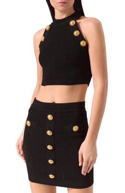 Топ из вискозы BALMAIN, арт. EF1AB390/KB07, фото 3