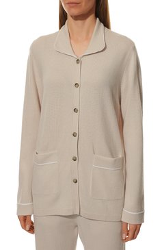 Рубашка из шерсти и кашемира ALLUDE, арт. 225/17120, фото 3