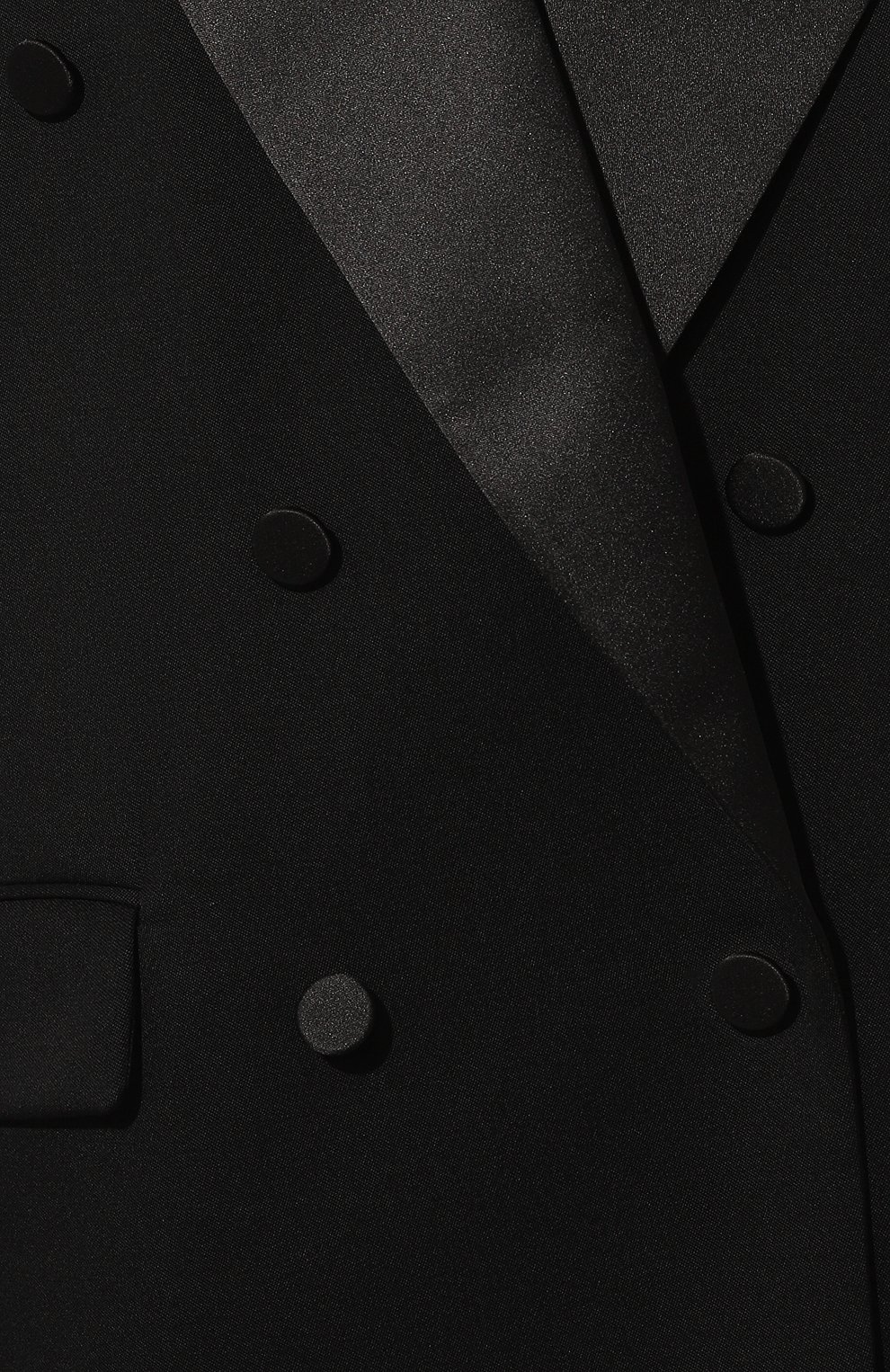 Шерстяной жакет SAINT LAURENT черного цвета по цене 439000 руб., арт. 760580/Y7E63, фото 5 Шерстяной жакет SAINT LAURENT, арт. 760580/Y7E63, фото 5
