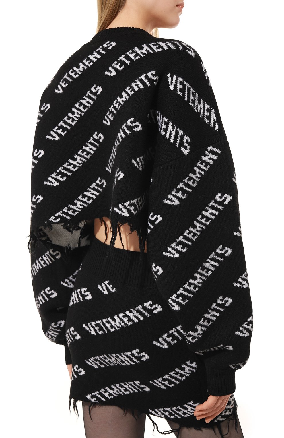 Шерстяной свитер VETEMENTS, арт. UE63KN900B, фото 4
