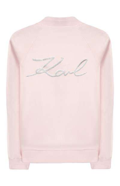 Бомбер из вискозы KARL LAGERFELD KIDS, арт. Z15194/14A-16A, фото 2