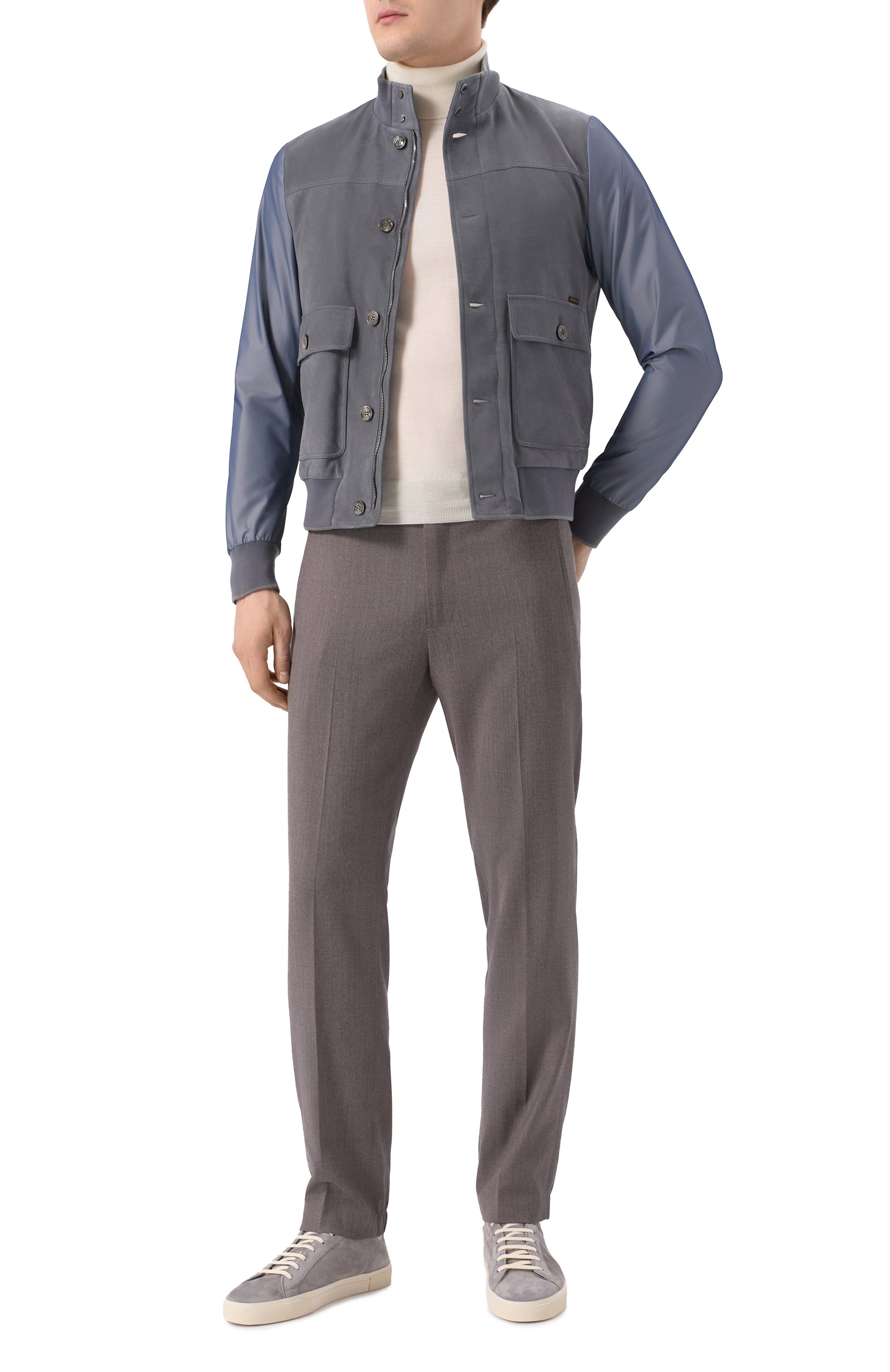 Замшевые кеды BRUNELLO CUCINELLI, арт. MZUCHHP330, фото 2