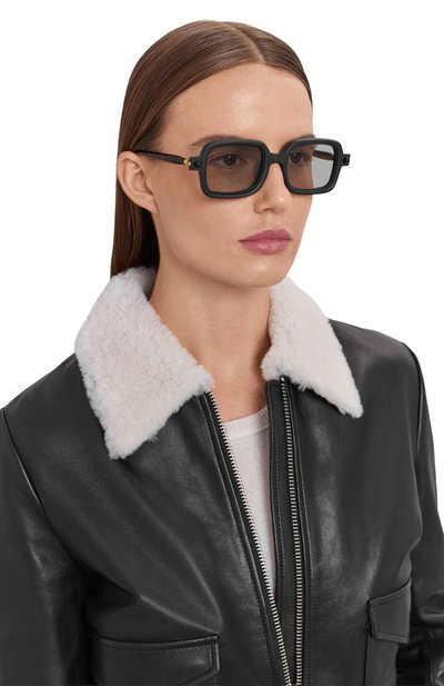 Солнцезащитные очки KUB0RAUM черного цвета по цене 71750 руб., арт. P2 BMH GREY1, фото 3 Солнцезащитные очки KUB0RAUM, арт. P2 BMH GREY1, фото 3