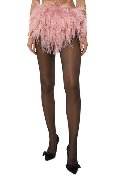 Юбка с отделкой перьями THE NEW ARRIVALS ILKYAZ OZEL, арт. W24_NA03700050583, фото 3