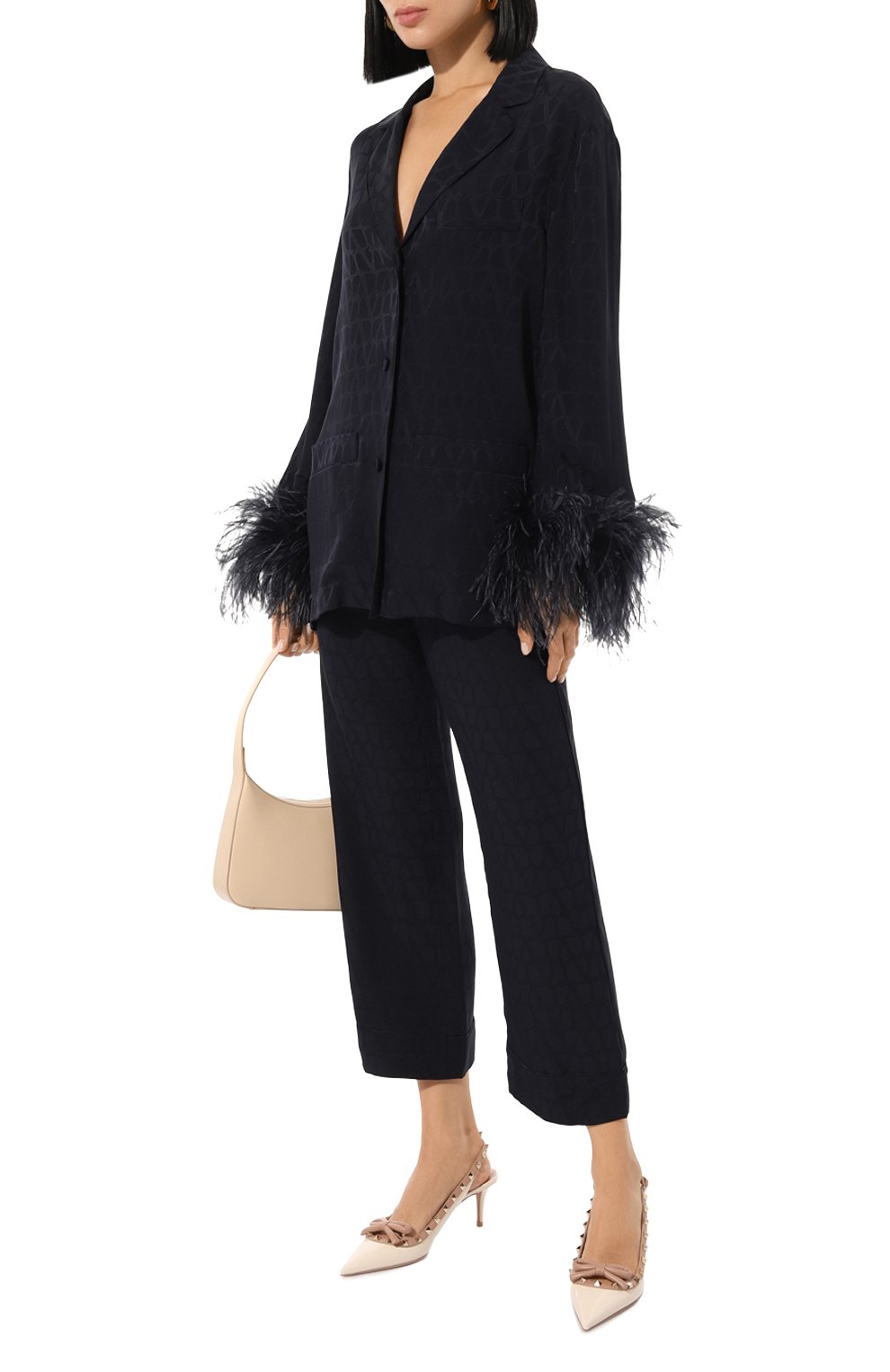 Кожаные туфли rockstud bow VALENTINO, арт. 5W2S0IB8/TZE, фото 2