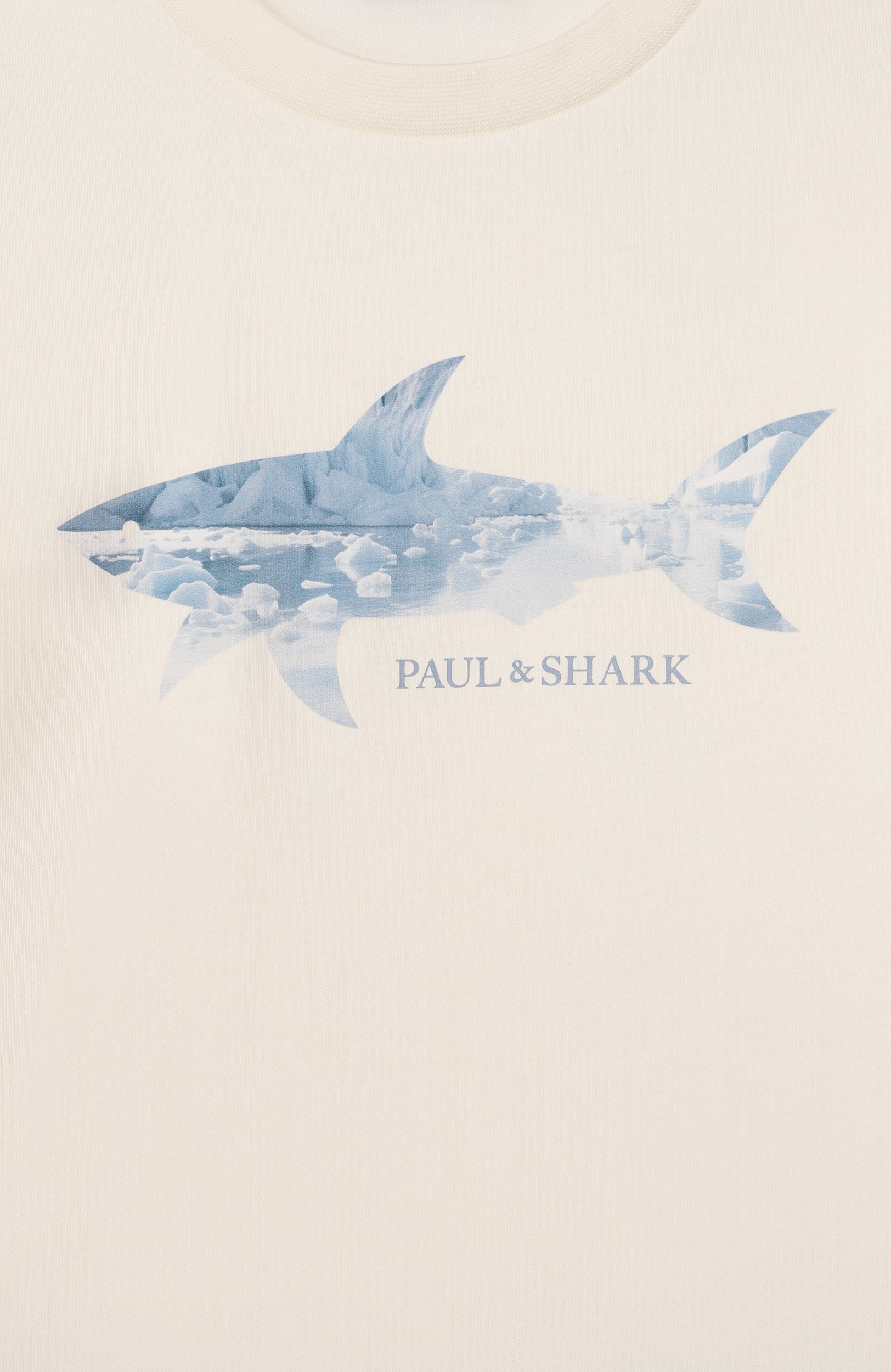 Хлопковая футболка PAUL & SHARK JUNIOR, арт. WSM00H/LAA02, фото 3