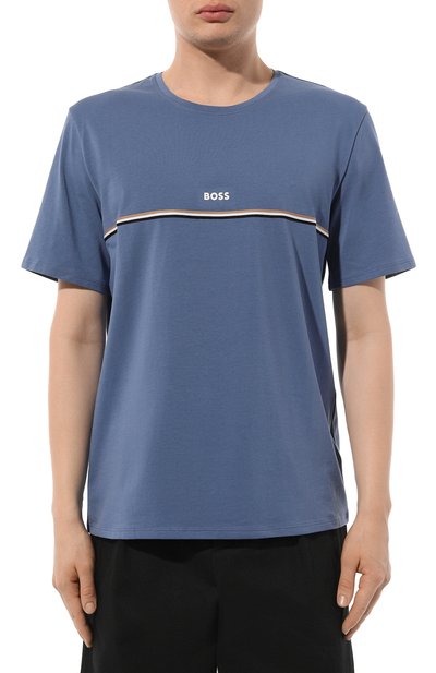 Хлопковая футболка BOSS, арт. 50502864, фото 3