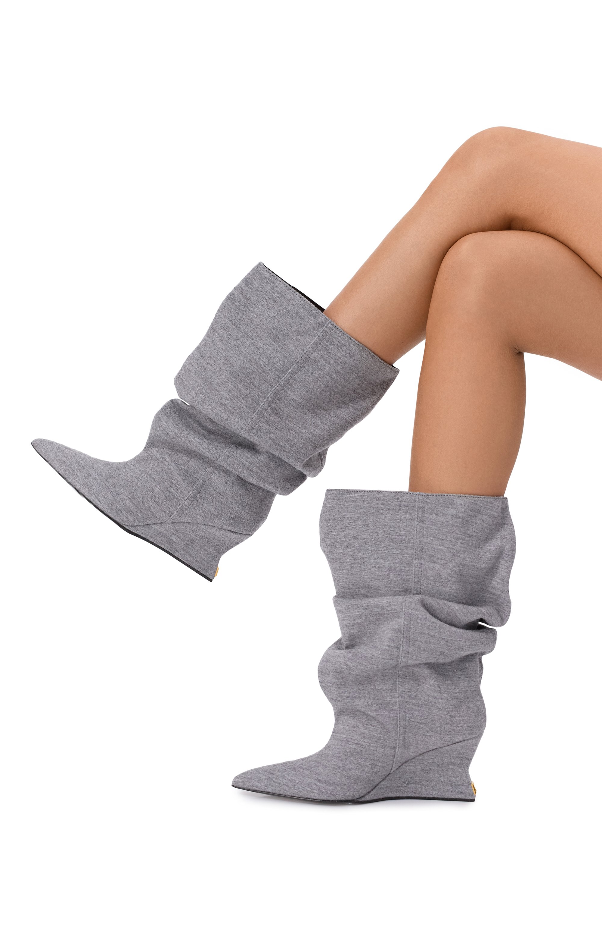 Текстильные ботильоны BALMAIN, арт. FN0TA183/TW0L, фото 2