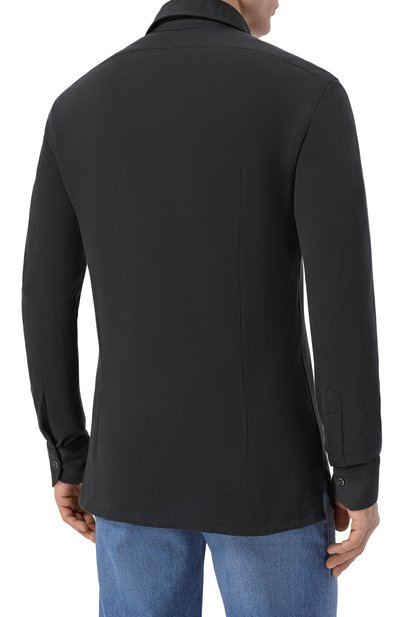 Хлопковая рубашка KITON, арт. UMCNERHH09601, фото 4