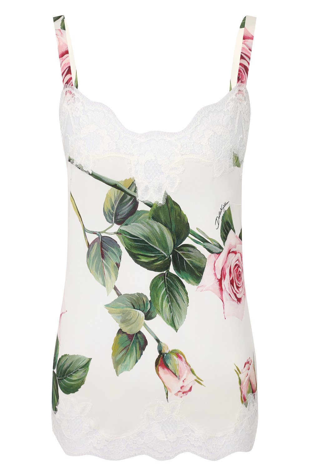 Шелковая майка DOLCE & GABBANA, арт. 07A00T/FSAZD, фото 1