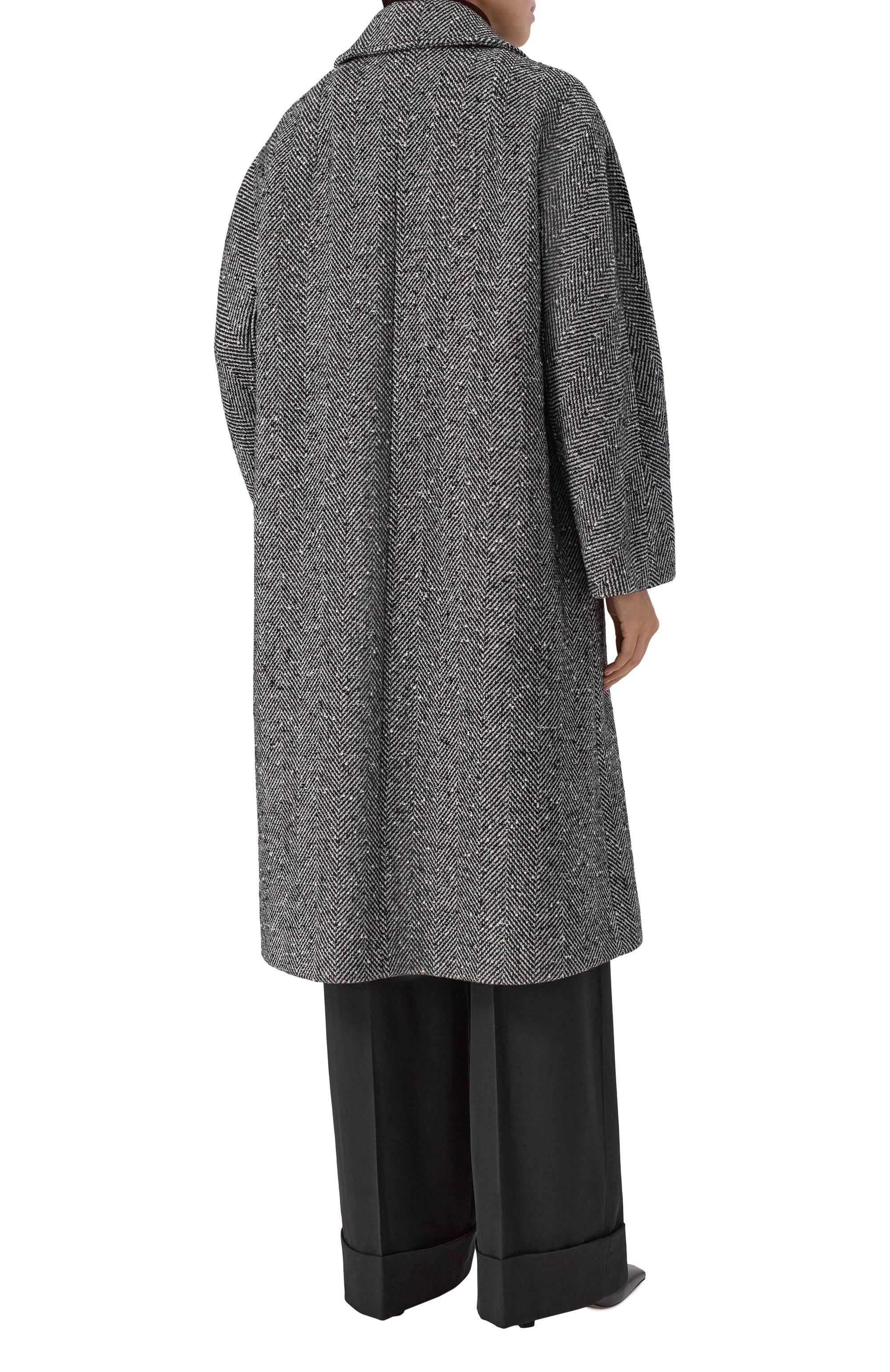 Шерстяное пальто DOLCE & GABBANA, арт. F0W4JT/FCZAJ, фото 4