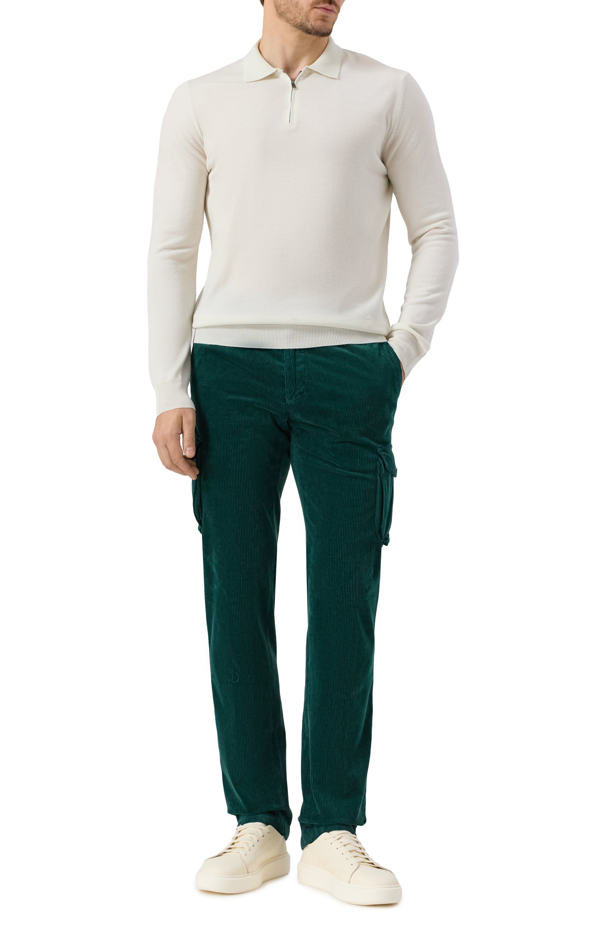 Вельветовые брюки-карго KITON, арт. UFPPCAK0105H01, фото 2