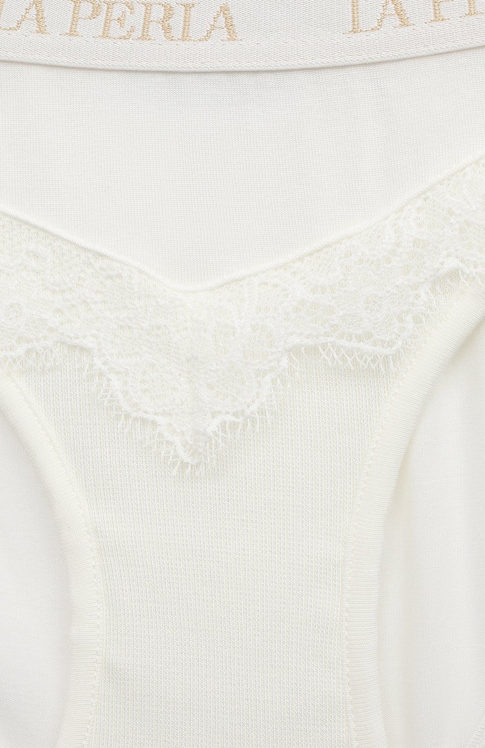 Трусы-слипы LA PERLA кремового цвета по цене 6260 руб., арт. 54467/8A-14A, фото 3 Трусы-слипы LA PERLA, арт. 54467/8A-14A, фото 3