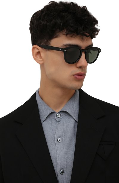 Солнцезащитные очки MOSCOT черного цвета по цене 31950 руб., арт. LEMT0SH SUN 1300-02, фото 3 Солнцезащитные очки MOSCOT, арт. LEMT0SH SUN 1300-02, фото 3