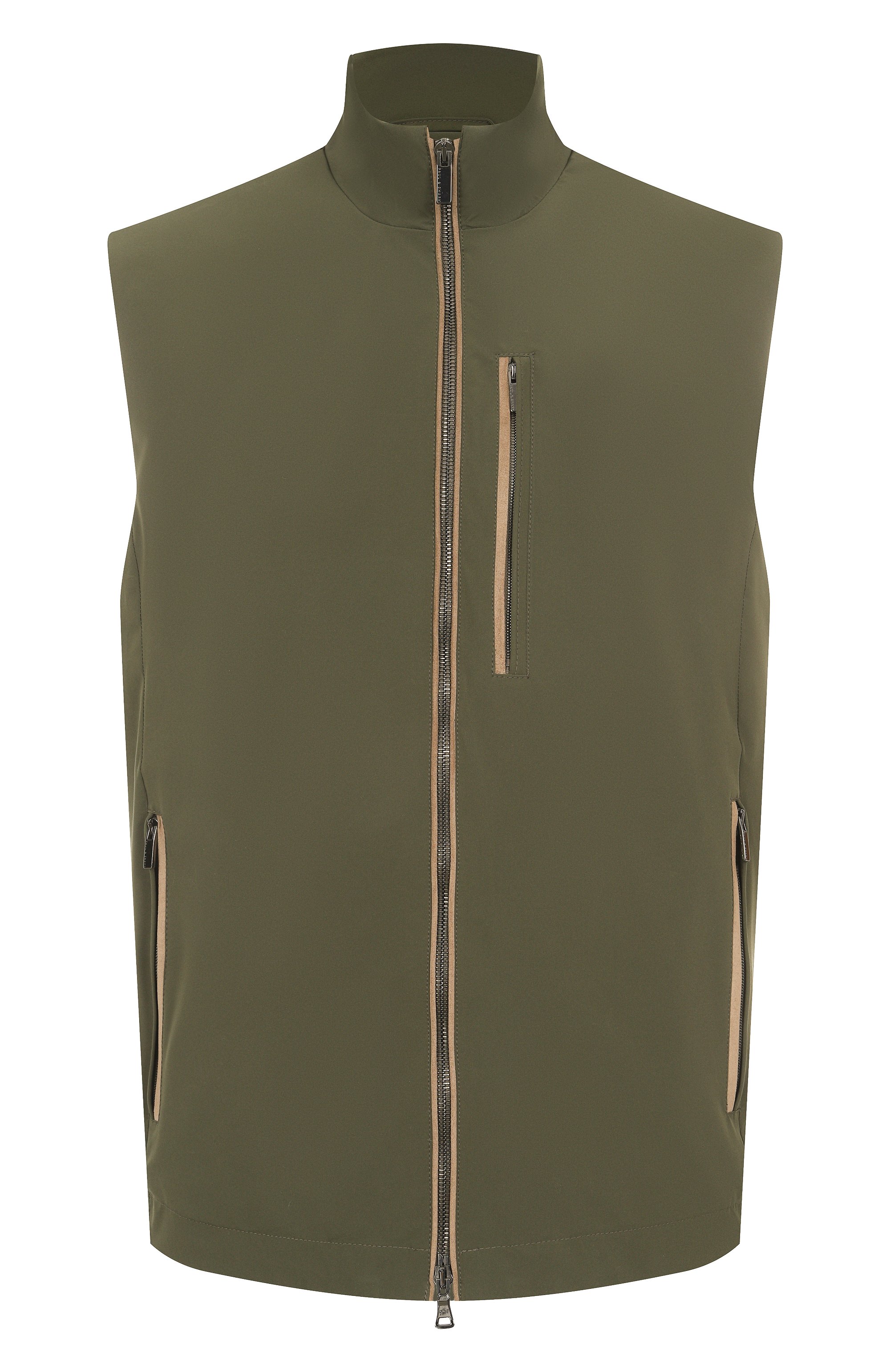 Жилет PAUL&SHARK хаки цвета по цене 99450 руб., арт. 25412012, фото 1 Жилет PAUL&SHARK, арт. 25412012, фото 1